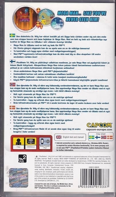 Mega Man Powered Up - PSP (A Grade) (Genbrug)